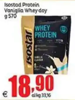 Elite Isostar Whey Protein Vaniglia offerta