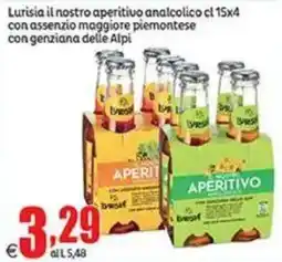 Elite Lurisia aperitivo analcolico offerta