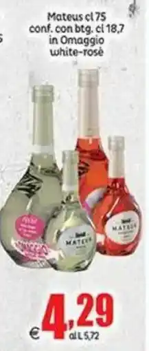 Elite Mateus white-rosè offerta