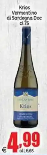 Elite Krios Vermentino di Sardegna Doc offerta