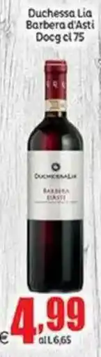 Elite Duchessa Lia Barbera d'Asti offerta