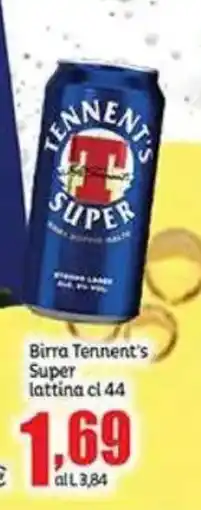 Elite Birra Tennent's Super offerta