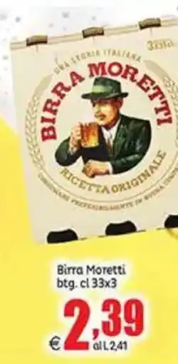 Elite Birra Moretti offerta