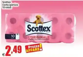 Elite Scottex carta igienica offerta