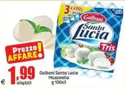 Elite Galbani Santa Lucia Mozzarella offerta