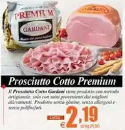 Elite Prosciutto Cotto Premium Gardani offerta