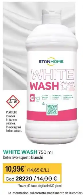 Stanhome white wash