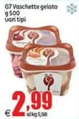 Elite G7 Vaschette gelato offerta