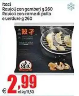Elite Itaci Ravioli con gamberi offerta