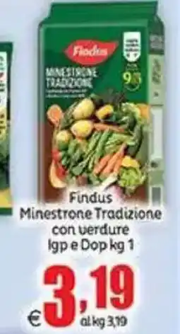 Elite Findus Minestrone Tradizione con verdure Igp e Dop offerta