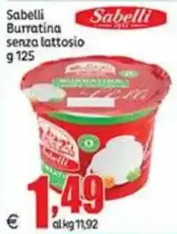 Elite Sabelli Burratina senza lattosio offerta