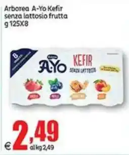 Elite Arborea A-Yo Kefir senza lattosio frutta offerta