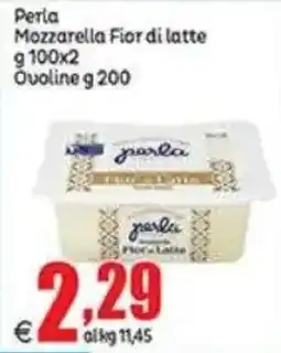 Elite Perla Mozzarella Fior di latte offerta