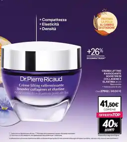 Stanhome Dr.Pierre Ricaud Crème lifting raffermissante booster collagènes et élastine offerta