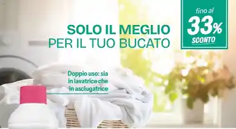 Solo il meglio per il tuo bucato