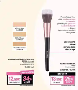 Stanhome Invisible Cover HD Foundation offerta