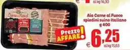 Elite Aia Carne al Fuoco spiedini suino Italiano offerta