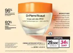 Stanhome Dr.Pierre Ricaud Crème anti-rides SPF30 offerta