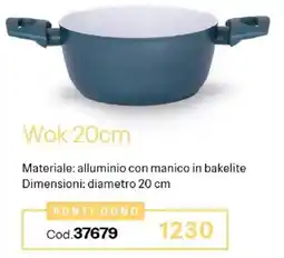 Stanhome Wok 20cm offerta