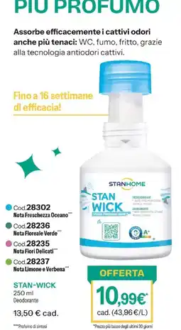 Stanhome Stan-Wick offerta