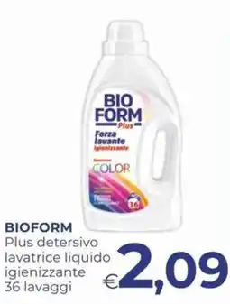 Pilato Bioform Plus detergente lavatrice liquido igienizzante offerta