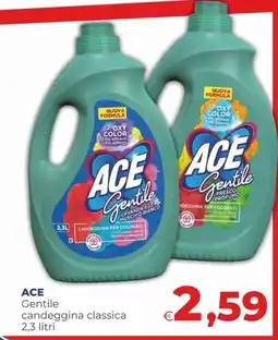 Pilato ACE Gentile candeggina classica offerta