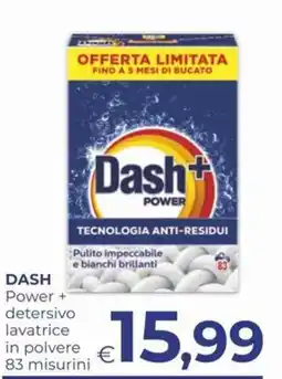 Pilato Dash Power + detergente lavatrice in polvere offerta