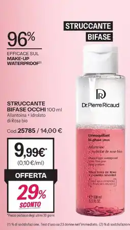 Stanhome Struccante bifase occhi Dr.Pierre Ricaud offerta