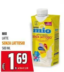 Coop Master Alleanza 3.0 Mio latte senza lattosio offerta
