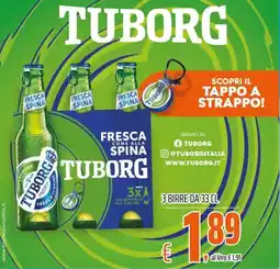 Coop Master Alleanza 3.0 Tuborg offerta