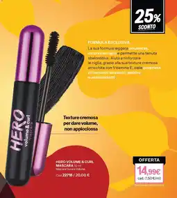 Stanhome HERO VOLUME & CURL MASCARA offerta