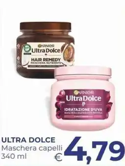Pilato Garnier Ultra Dolce Maschera capelli offerta
