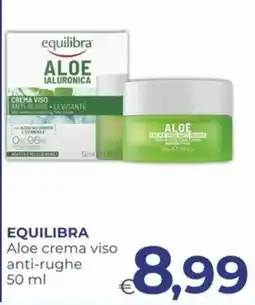 Pilato Equilibra Aloe crema viso anti-rughe offerta