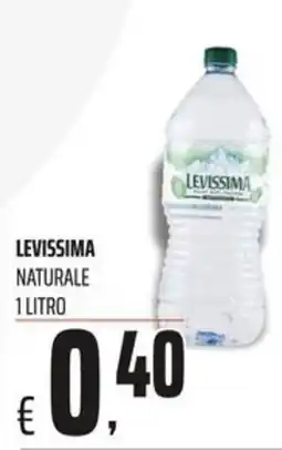 Coop Master Alleanza 3.0 Levissima naturale offerta