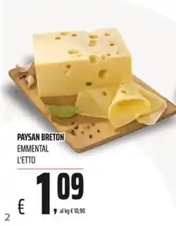 Coop Master Alleanza 3.0 Paysan Breton Emmental offerta