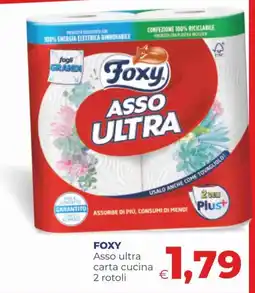 Pilato Foxy Asso ultra carta cucina offerta