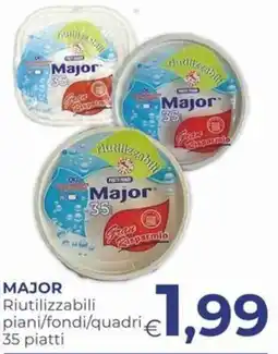 Pilato Major piatti offerta