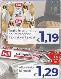 Pilato Teglia in alluminio Foli offerta