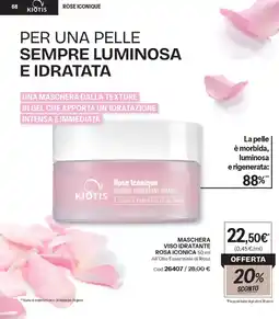 Stanhome Rose Iconique Masque Hydratant Visage offerta