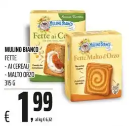 Coop Master Alleanza 3.0 Mulino Bianco Fette ai Cereali offerta