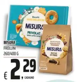 Coop Master Alleanza 3.0 Misura frollini offerta