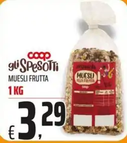 Coop Master Alleanza 3.0 Muesli frutta offerta