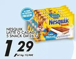 Coop Master Alleanza 3.0 Nesquik Snack offerta