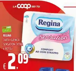 Coop Master Alleanza 3.0 Regina carta igienica sensation extra offerta