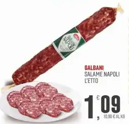 Marketpiù Galbani Salame Napoli offerta