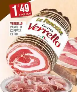 Marketpiù Verrello Pancetta Coppata offerta
