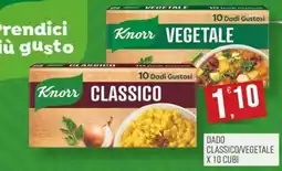 Marketpiù Knorr Dado Classico/vegetale offerta
