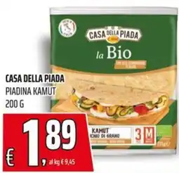 Coop Master Alleanza 3.0 Casa della Piada Piadina Kamut offerta