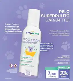 Stanhome Stanhome dog foam shampoo offerta