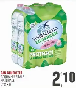 Marketpiù San Benedetto acqua minerale naturale offerta